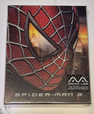 Spider-Man 3 Manta Lab Steelbook (Double Lenticular Full Slip-A) ME#99 Brand New