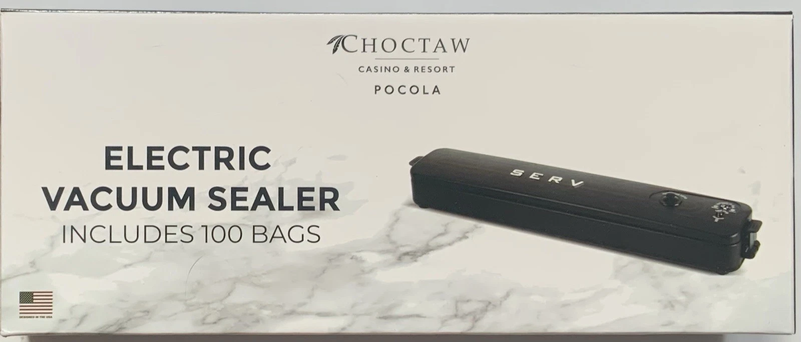 Electric Vacuum Sealer Includes 100 Bags