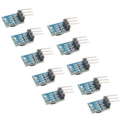10Pcs AMS1117-3.3 Power Supply Module 3.3V LDO Linear Regulator 800mA in-Line...