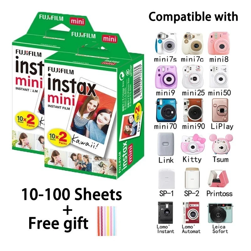 Fujifilm INSTAX Film Mini - 60 Shot Pack - Instant Film Sheets/White Border, AU - image 3 of 4