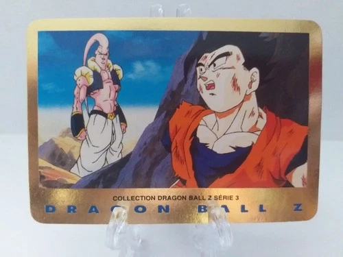 Carte Dragon Ball Z, Panini, série 3, FR, N°49 : Son Gohan vs Bou, BE / LP.