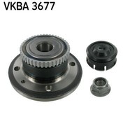 SKF Radlagersatz Hinterachse (Passend FüR Nissan), Renault VKBA3677