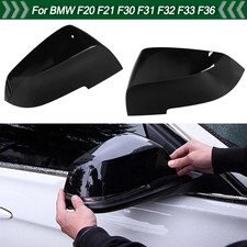 BMW F2X F3X M Style Mirror Covers Gloss Black Pair