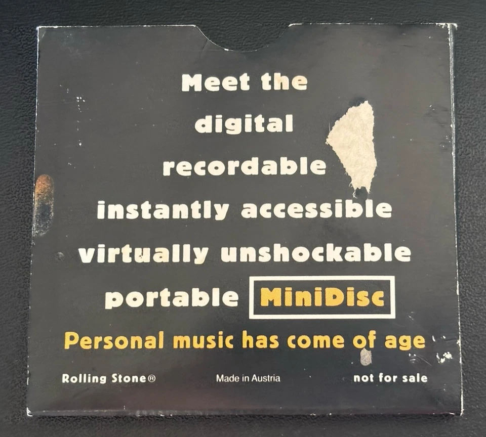 Rolling Stone Turn It Up MiniDisc MD Promo Sampler w Sleeve 1994 Various Artists - Bild 4 von 4