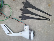 Southwest Windpower 48-in 12 volt marine grade wind turbine.