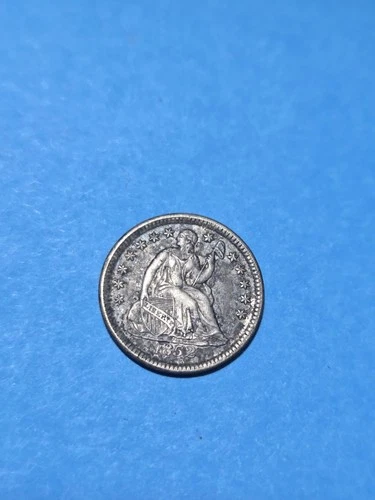 1852 Seated Liberty Silver Half Dime 5C  Mint