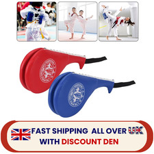 1X Sports TKD Pads MMA Kickboxing Training Taekwondo Double Kick Paddle Kick Pad