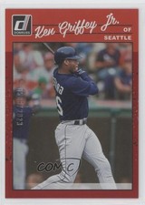2023 Donruss Retro 1990 Variation Holo Red Ken Griffey Jr (Reversed Image) n0c