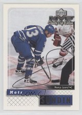 1999 Upper Deck MVP Stanley Cup Edition Silver Script Mats Sundin #173 HOF 05w7