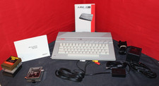 Atari 65XE Personal Computer Tested Working w/ Games and Cables AO4077664