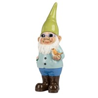 Formano Gartenzwerg Gartenfigur 50X18 Cm Garten Deko Figur Aus Kunststein Zwerg
