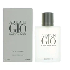 Giorgio Armani Acqua Di Gio 3.4 fl oz Eau De Toilette Spray Men's New & Sealed