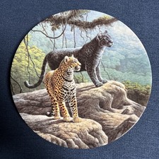 Knowles Great Cats Of The Americas Lee Cable Collector Plate The Jaguar