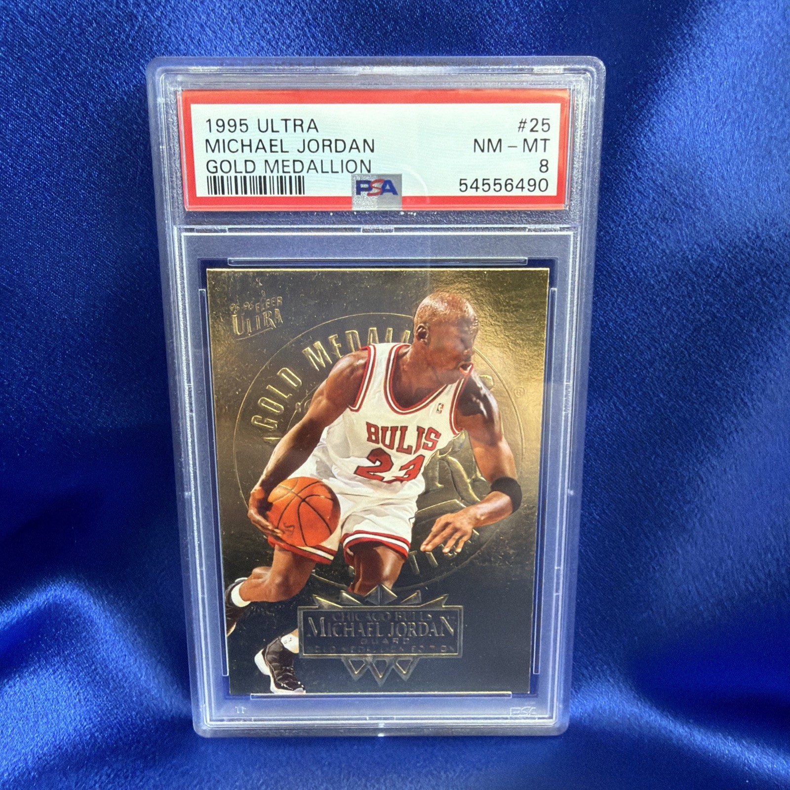 Michael Jordan 1995 Fleer Ultra #25 Gold Medallion Price Guide 
