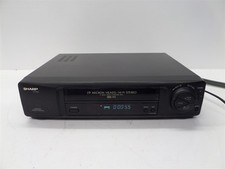 Sharp VC-H952U 19 Micron Heads Hi-Fi Stereo VCR VHS Player - No Remote
