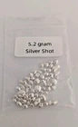 5.2 Grams .999 Pure Silver Shot Bullion