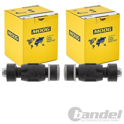 2X MOOG KOPPELSTANGEN VORNE LINKS+RECHTS passend für RENAULT CLIO KANGOO THALIA - Bild 1 von 3