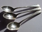 Vintage Towle ? Sterling Silver Demitasse Spoon Lot