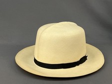 Rare Stetson Montecristi Panama Hat Sz  6 ⅞  (Small) c. 1900 : EUC