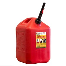6610 6-Gallon Capacity Durable Gas Can with FlameShield Safety