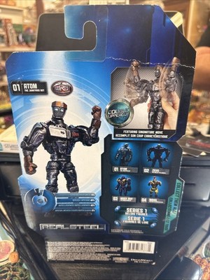 JAKKS Pacific Real Steel Series 1 Deluxe Atom 7.5 Inch Action