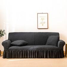Elastic sofa cover easily fits dresses, durable universal furniture protection