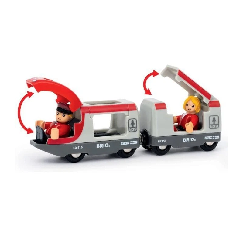 BRIO Circuit en 8 voyageurs - Pack A-7312350360790-A partir de 3 ans - Photo 4/4