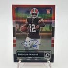 2025 Donruss Optic Shedeur Sanders Base (RAW)