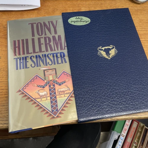 The Sinister Pig by Tony Hillerman **SIGNED** Slipcase