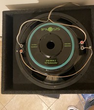 IPNOSIS IPW 8038.2 SUBWOOFER  38 CM 1600 WATT  2+2 ohm Completo Di Box