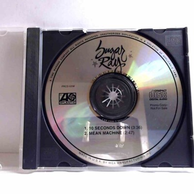 Sugar Ray   10 Seconds Down (CD, Promo, US, 1995, Atlantic) AG691
