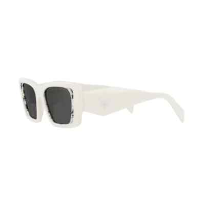 PRADA Sunglasses PR08YSF 02V5S0 White Havana Black Women NEW PRADA PR 08YS 02V5S0 WHITE/HAVANA BLACK-DARK GREY WOMEN main image 3