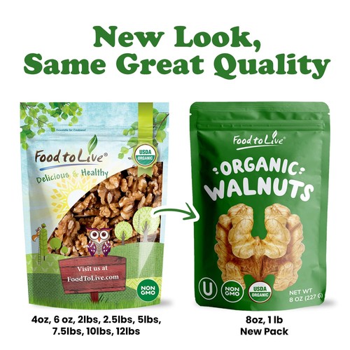 California Walnuts - Kosher, Raw, Vegan - by Food To Live - Picture 10 of 68