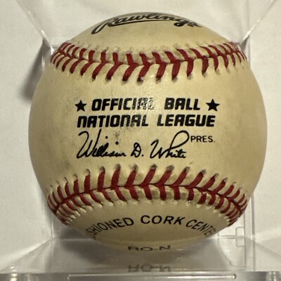 NICK TORMAN Autographed RONLB White Ball - 1969 New York Mets