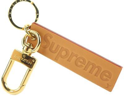 Louis Vuitton x Supreme Ultra Rare Supreme Box Logo Keychain 