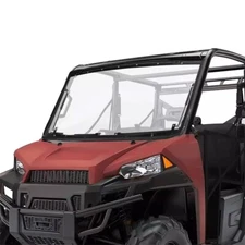 2-IN-1 Flip Windshield For 2013+ Polaris Ranger XP 900/ 2014+ Ranger XP 900 Crew