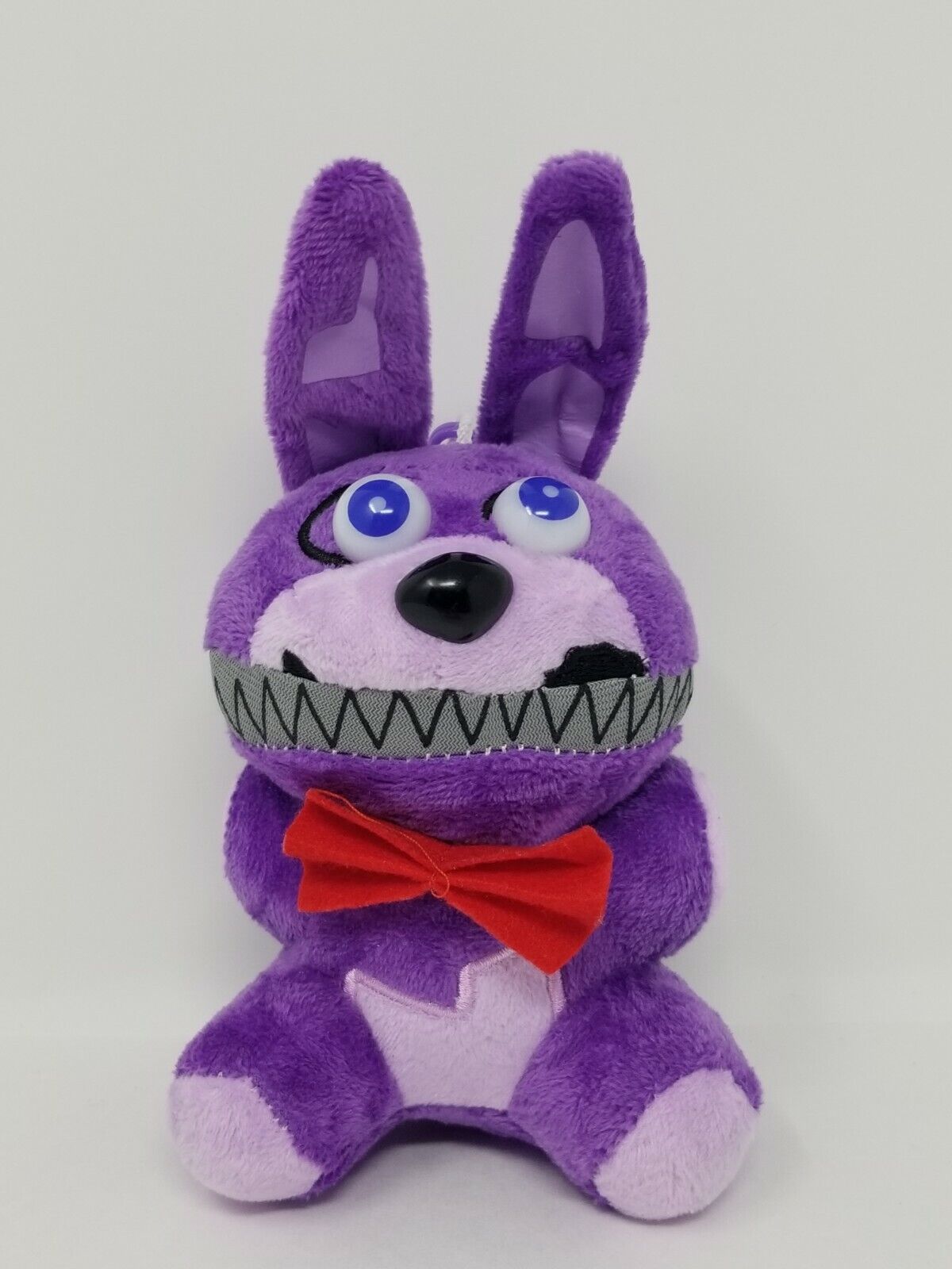 Nightmare Bonnie Plush Toy, FNAF plushies Toy, FNAF All Character Stuffed  Animal Doll Children's Gift Collection,8”(Purple Bonnie Rabbit)