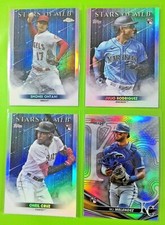 VARIATION LISTING ALL 2022 MLB BASEBALL INSERTS PARALLELS NUMBERED RCS STARS #ED