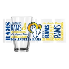 Los Angeles Rams Boelter NFL Spirit 16oz Pint Glass(1)