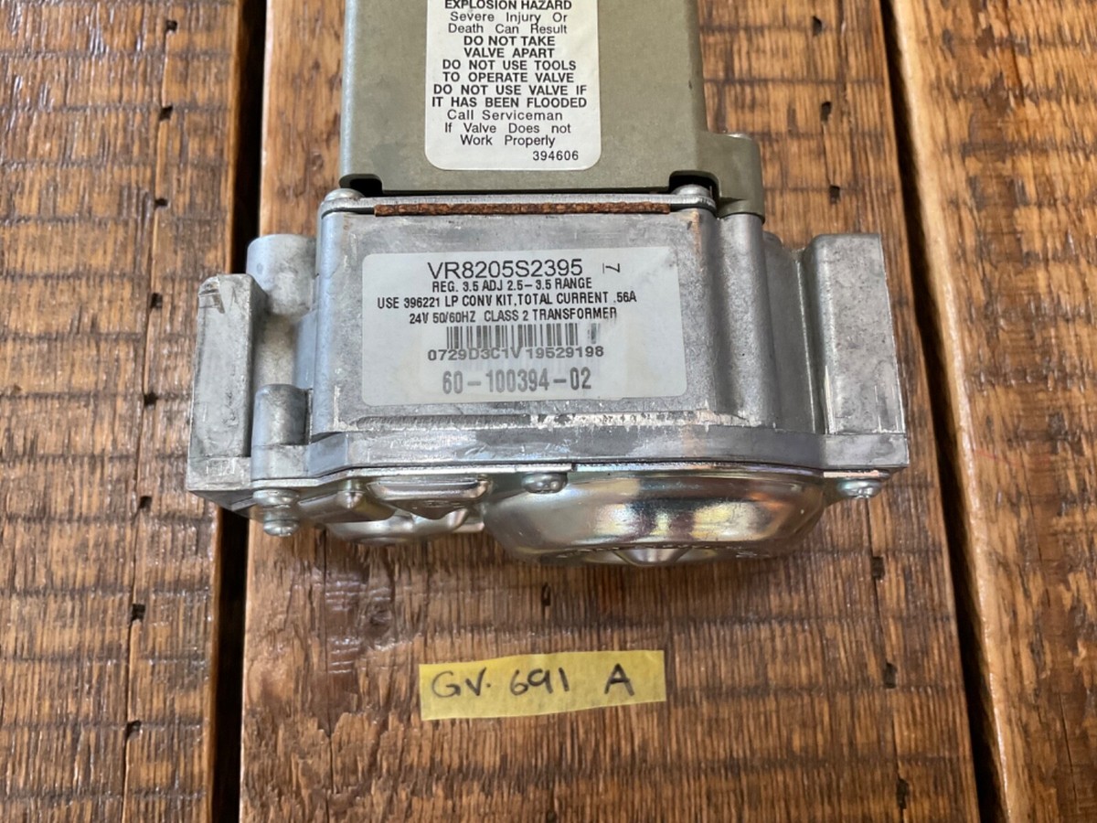 Furnace Gas Valve VR8205S2395 60-100394-02 Honeywell | eBay