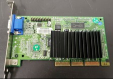 nVidia 180-P0009-0000-C03 32mb Graphics VIDEO Card AGP Compaq 179250-002