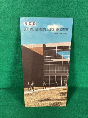 Vintage NCR Technical Education Center Brochure National Cash Register