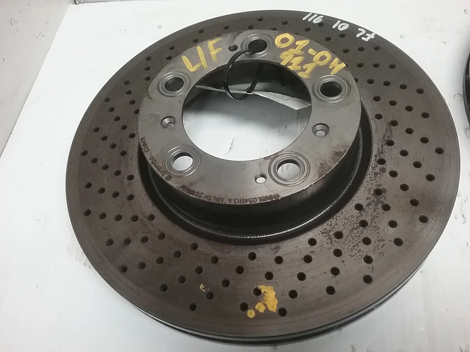 Discos de rotor de freno delantero izquierdo y derecho Porsche 911 2001-2004 530-59067R Foto 2 de 4