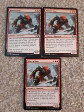 MTG 3 x Miner's Bane - Core 2015