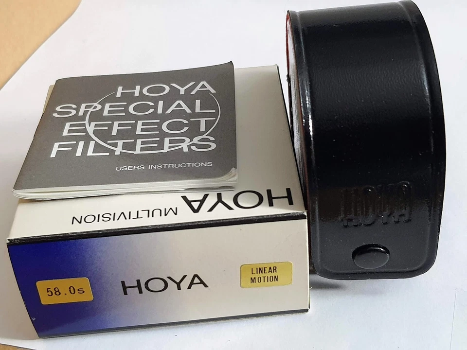 Hoya 58mm Multi Image Linear Motion Glass Lens Filter MULTIVISION Multiple 58 mm - Image 4 of 4