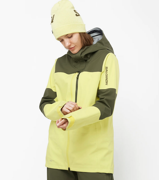 Giacca sci snowboard Salomon Stance 3L (strato) Shell donna M vendita al dettaglio $450