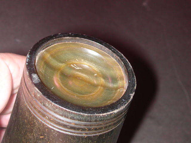 Antique Carved Horn Tumbler