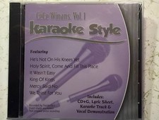 Daywind Christian Karaoke Style CD G Karaoke NEW Cece Winans Volume 1