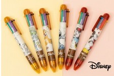 Disney Mickey 6 Colors Inks Pen Minnie Winnie Pooh Stitch Chip Dale 3in1 Aliens