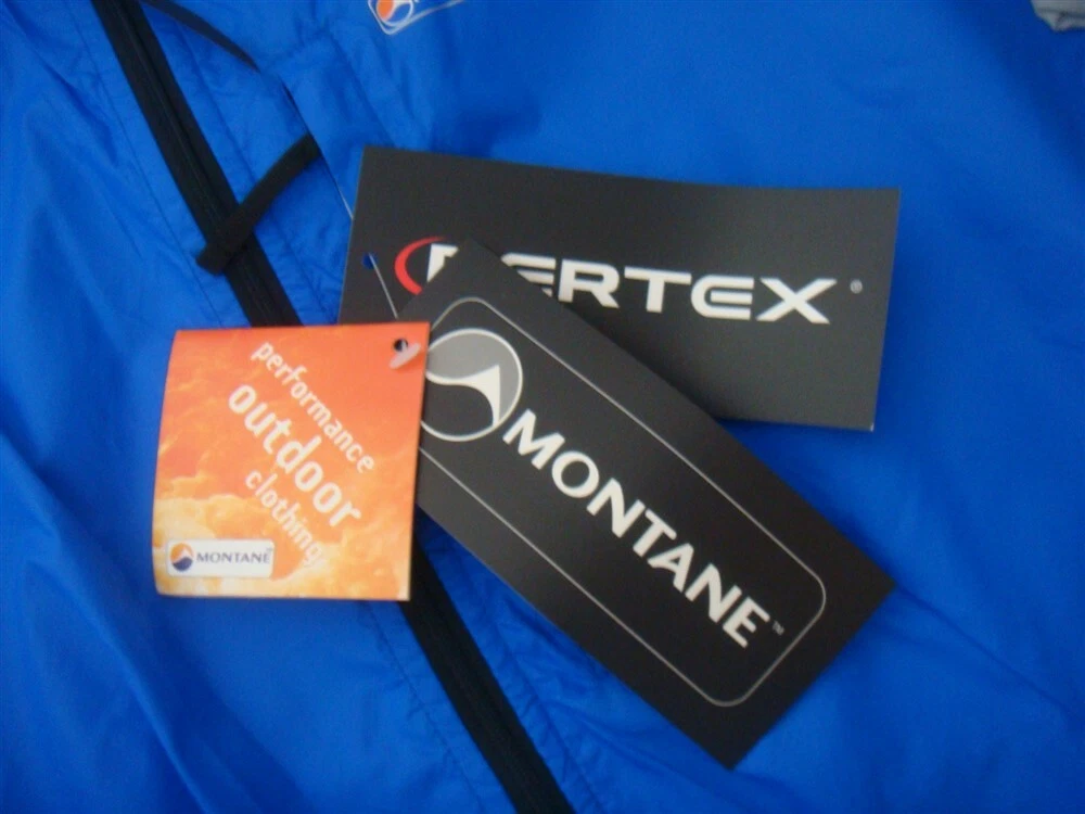 MONTANE LITESPEED BLUE XXL ULTRALIGHT PERTEX BACKPACKING/CYCLING WINDSHIRT BLUE image 5